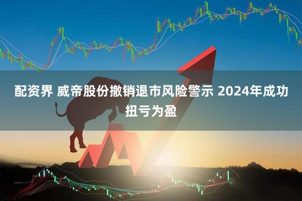 配资界 威帝股份撤销退市风险警示 2024年成功扭亏为盈
